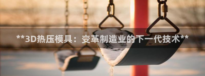 易倍申的包装规格：**3D热压模具：变革制造业的下一代技